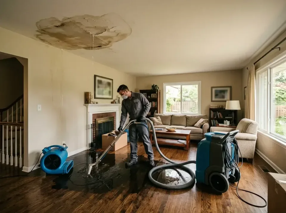 attic-pipe-burst-ceiling-drip-008 — frequently asked questions, Water Damage Restoration & Carpet Care in Shoreline, WA
